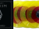 The Elder Scrolls V Skyrim Soundtrack VGM Red Yellow Dragons Breath Vinyl 4LP