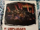 Nirvana MTV Unplugged in new york original US white Vinyl LP