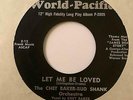 Jazz Vocal 45 CHET BAKER Let Me Be Loved/Jimmy's Theme World-Pacific HEAR