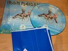 Iron Maiden seventh son of a seventh son LP Vinyl picture disc Rare 1988 Banner