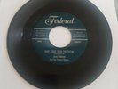 45 RPM Vinyl Record James Brown Baby Cries Over the Ocean/That Dood It VG