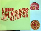 DJ Shadow US 2LP Diminishing returns party pak EX 2003 DR001 Hip Hop