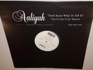 AALIYAH DON'T KNOW WHAT TO TELL YA (2003) BRAND NEW SEALED 12