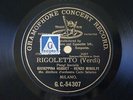 Giuseppina Huguet & Renzo Minolfi Verdi Rigoletto 78 RPM G&T G.C.-53480/54307