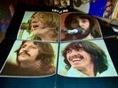 THE BEATLES Let It Be CAPITOL NMint PURPLE Label w POSTER One After 909 GET BACK