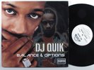 DJ QUIK Balance & Options ARISTA 2XLP VG+ promo