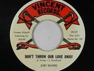 Crossover Soul 45 - Joey Irving - Don't Throw Our Love Away - Vincent - VG+ mp3