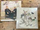 TEARS FOR FEARS - THE TIPPING POINT GREEN VINYL LP & HAND SIGNED 12 X 12” PRINT