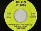 Northern/Deep Soul 45 - Jimmy Jules - The Same Things - Jim Gem - mp3