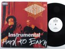 GANG STARR Hard To Earn Instrumental CHRYSALIS/ERG 2XLP VG+