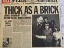Jethro Tull ‎– Thick As A Brick - Chrysalis ‎– CHR 1003 12 Page Newspaper Sleeve