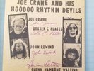 Joe Crane & Hoodoo Rhythm Devils Signed by all band members 7” EP RARE 33