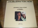Johnny Hallyday Carmel Maxi 45 Tours Hors Commerce Monoface
