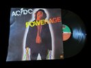 AC/DC Powerage Vinyl LP 33 Record TESTED VG+ Blues Rock Heavy Metal VLP168