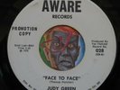 HEAR Judy Green 45 Face To Face/I Still Love You AWARE northern soul R&B promo