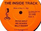 RIC OCASEK, PETER WOLF. BILLY SQUIER - INSIDE TRACK - 5/17/1982 - NM radio show