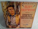 Clint Eastwood   Sings Cowboy Favorites  Lp MONO