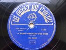 Léo Ferré : A Saint-Germain-Des-Prés 78 TOURS RPM Le Chant du Monde 1576