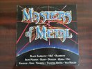 Masters of Metal Vinyl LP Record 1984 K-Tel: Kiss, Black Sabbath, Iron Maiden