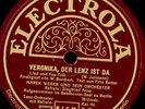 MAREK WEBER & SIEGFRIED ARNO Veronika, der Lenz ist da    Schellackplatte S4945