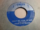 JIMMIE (T-99) NELSON  GREAT BIG HUNK OF MAN RARE BLUES ROCKER 1955 CHESS 1587 EX