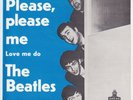 BEATLES Please, Please Me MINT ARCHIVE CONDITION Sweden p/s swedish BLUE VARIANT