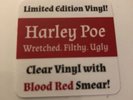 HARLEY POE WRETCHED FILTHY UGLY RED VINYL DAYS N DAZE NOFX BRIDGE CITY SINNERS