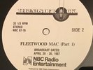 Fleetwood Mac Legends Of Rock Three Sided Radio Show With Cue Sheets