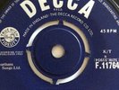 Rolling Stones,I WannaBe Your Man /Stoned,EX+,Decca, Mod,Freakbeat,1963,Beatles