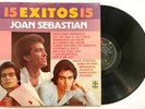 JOAN SEBASTIAN 15 Exitos LP Vinyl Compilation 1984 MEXICO HASTA QUE AMANEZCA