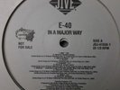 E-40 – In A Major Way 1995 2LP Promo Jive/Sick Wid' It Records – JDJ-41558-1 NM