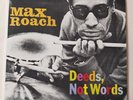 Max Roach Deeds, Not Words RAR Japan Vinyl LP Schallplatte