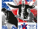 Simple Minds: 5x5 Live 3 LP, 180 Gram RED / WHITE / BLUE Vinyl,  RSD2022