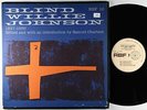 Blind Willie Johnson - 1927-1930 LP - RBF VG+