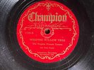 Champion 15566  RED FOX CHASERS  Weeping Willow Tree  COUNTRY VV+ 1928