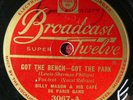 BILLY MASON (Cafe De Paris) Got The Bench Got The Park (sam Browne) E