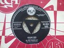 Elvis Presley - Hound Dog /  Blue Suede Shoes - EX- 1958 RCA Tri Centre 1095