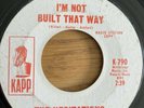 The Hesitations - I’m Not Built That Way. 7” Vinyl Single. Kapp - K-790 Promo.
