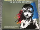Les Miserables Original London Cast, Double Gatefold Vinyl LP Gold Embossed Rare
