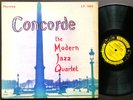 MODERN JAZZ QUARTET Concorde LP PRESTIGE 7005 US 1955 DG MONO Milt Jackson