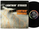 Lightnin' Hopkins - Lightnin' Strikes LP - Vee-Jay Mono VG+