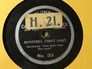 78 RPM Minstrel First Part COLUMBIA 33 Dese Bones Shall Rise Again  V