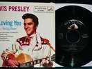 ELVIS PRESLEY Loving You+Teddy Bear N Mint Picture Sleeve+45 RCA VICTOR #47-7000