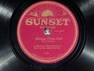 78 RPM -- Carlyle Stevenson's El Patio Orchestra, Sunset 1136, E Jazz