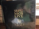 SIMPLE MINDS LIVE IN THE CITY OF LIGHT 1987 STEREO DOUBLE 12” LP VINYL EX/VGC