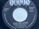 DUETO ALMA RANCHERA - Como Dos Amigos / RARE CANCION RANCHERA 45 SONUS