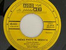 DUETO LOS DE ALLA - Andas Hasta el Sesenta - RARE RANCHERA 45 AUDIO MEX