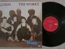 QUEEN THE WORKS MEXICAN LP WITH INSERT WRITTING ON BOTH COVER AND LABEL