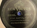 Artie Shaw And His Orchestra - Star Dust / Temptation (Shellac, 10