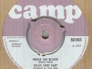 WILLIE AMOS HUNT**WOULD YOU BELIEVE**MOD**NORTHERN SOUL**THE CAMP LABEL*HEAR
